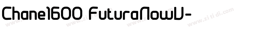 Chane1600 FuturaNowV字体转换